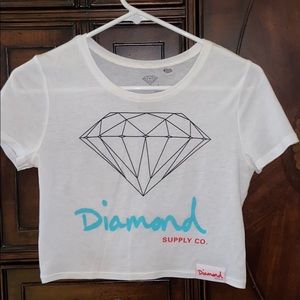 Diamond supply crop top